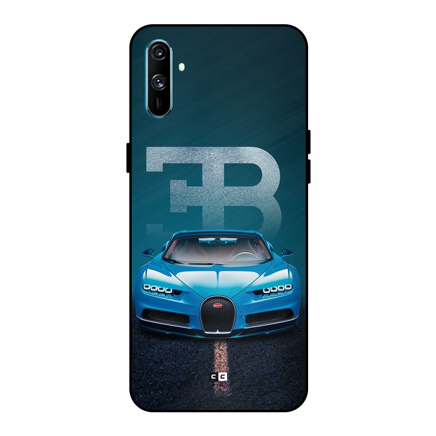 Wonderful Supercar Metal Back Case for Realme C3