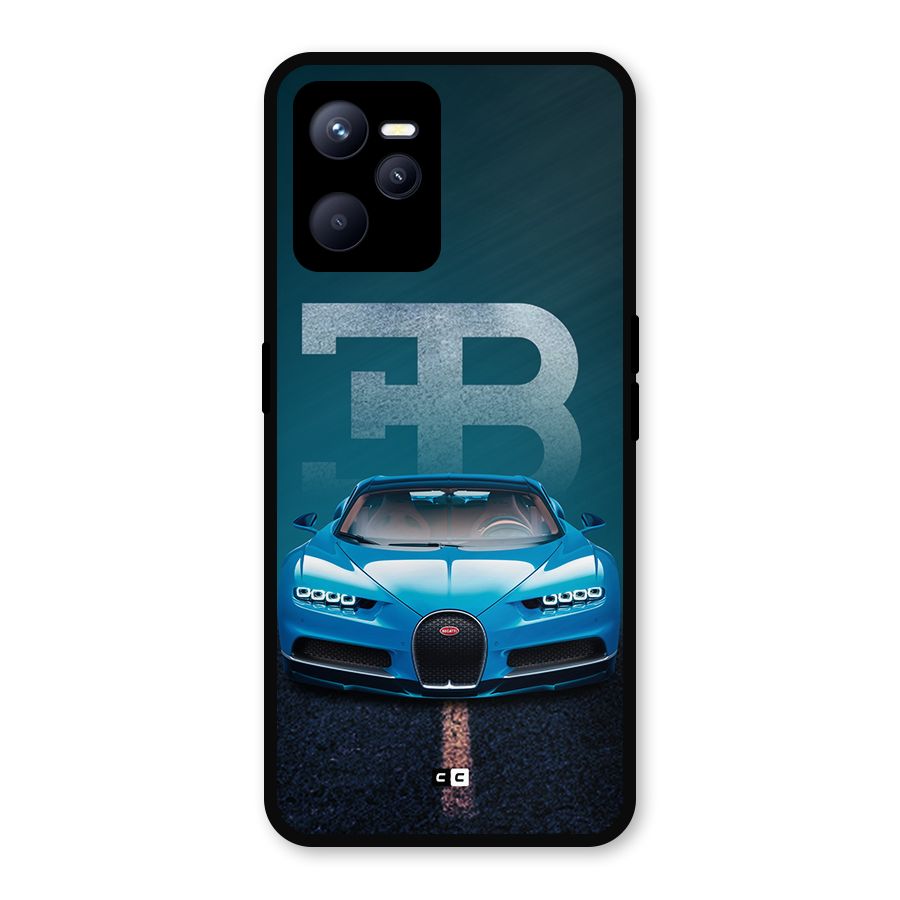 Wonderful Supercar Metal Back Case for Realme C35