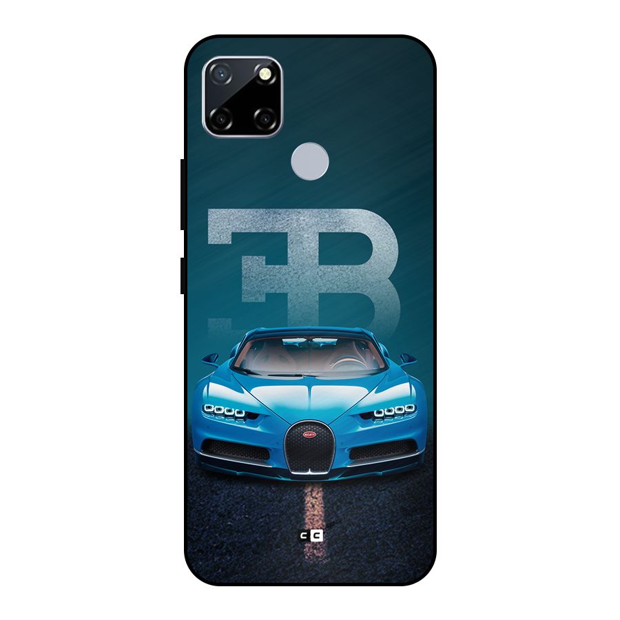 Wonderful Supercar Metal Back Case for Realme Narzo 30A