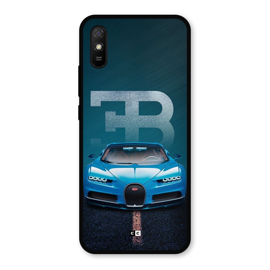 Wonderful Supercar Metal Back Case for Redmi 9a