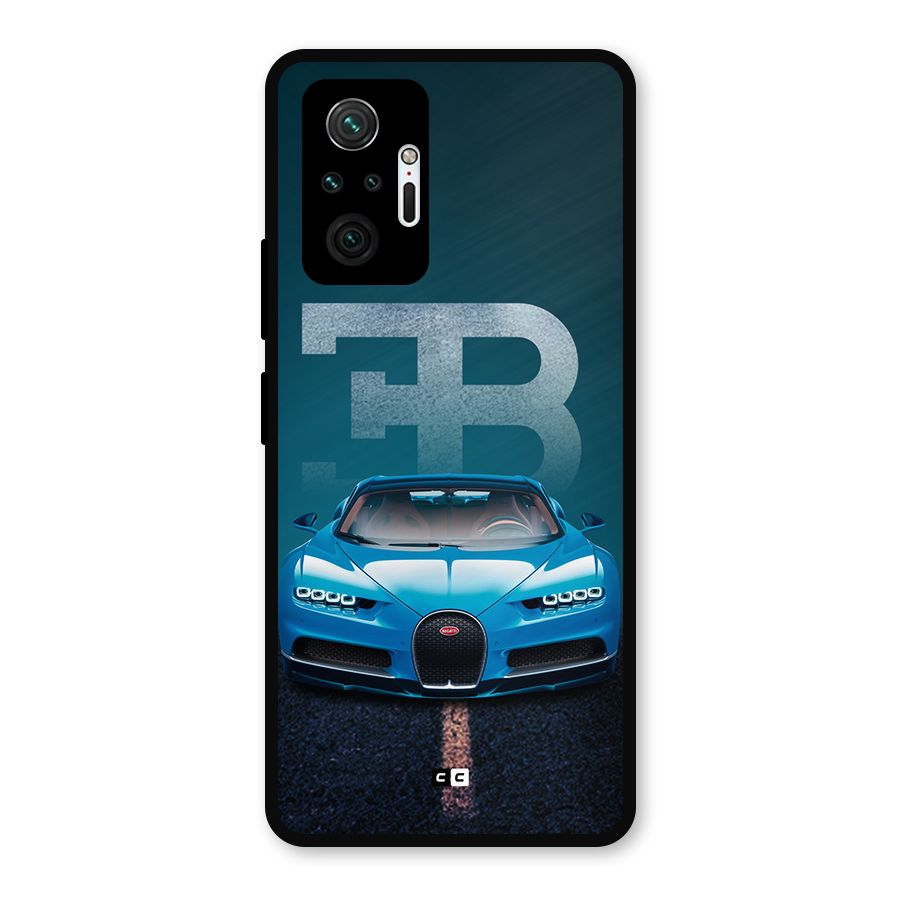 Wonderful Supercar Metal Back Case for Redmi Note 10 Pro Max