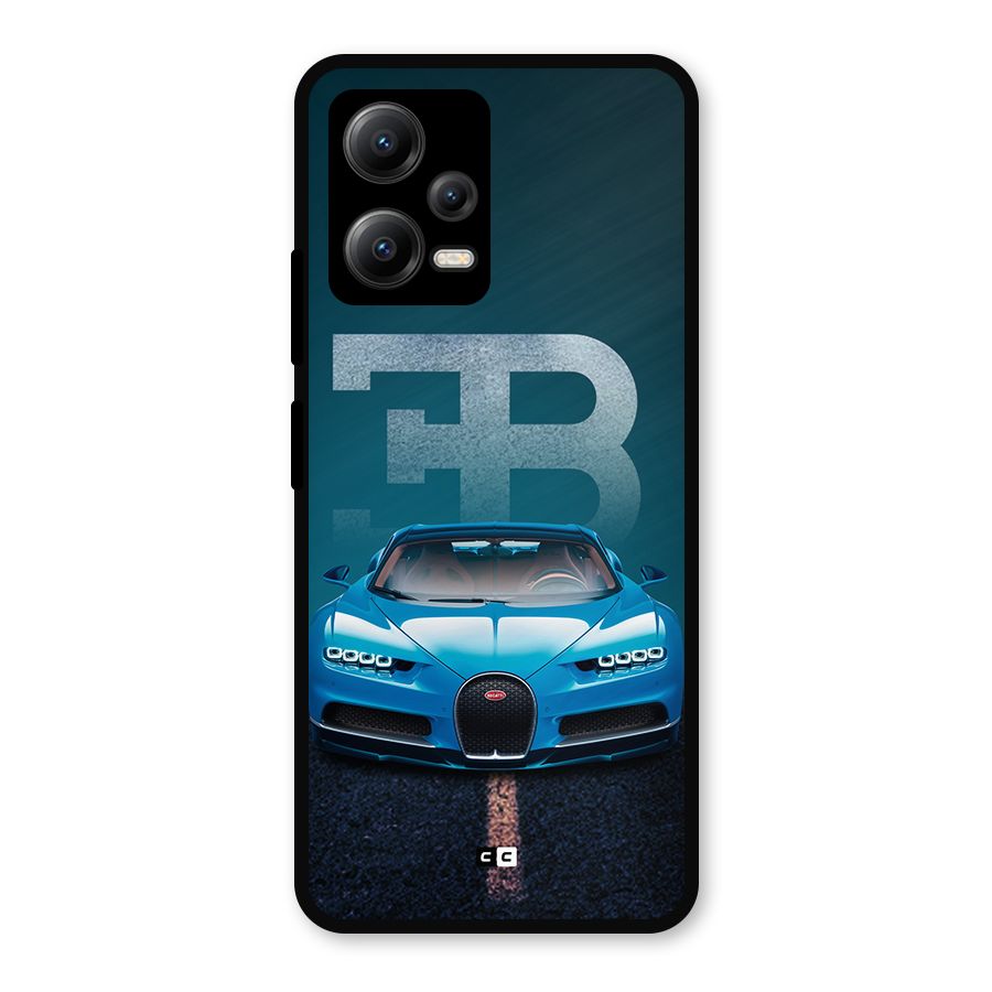 Wonderful Supercar Metal Back Case for Redmi Note 12 5G