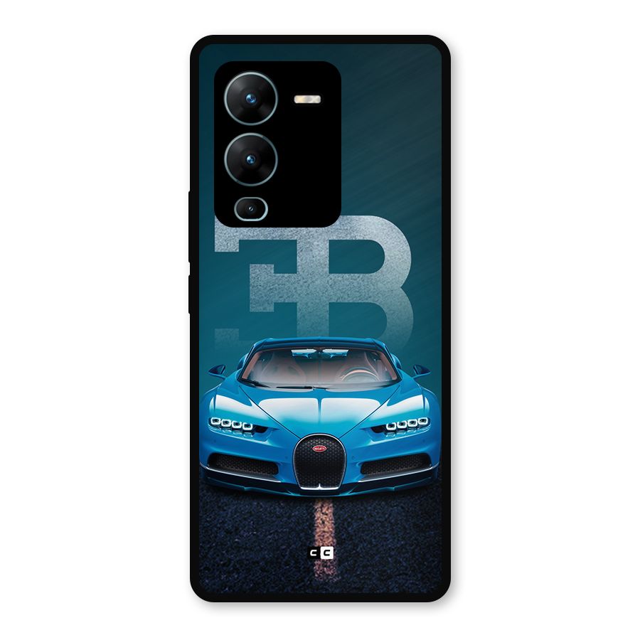 Wonderful Supercar Metal Back Case for Vivo V25 Pro