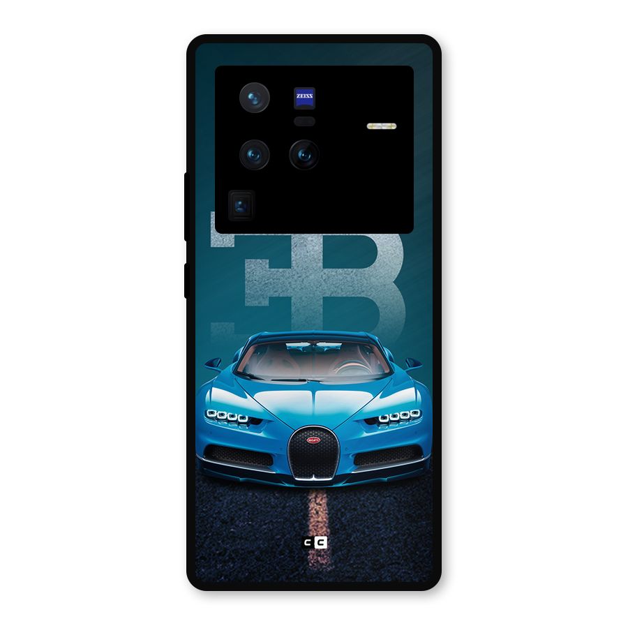 Wonderful Supercar Metal Back Case for Vivo X80 Pro