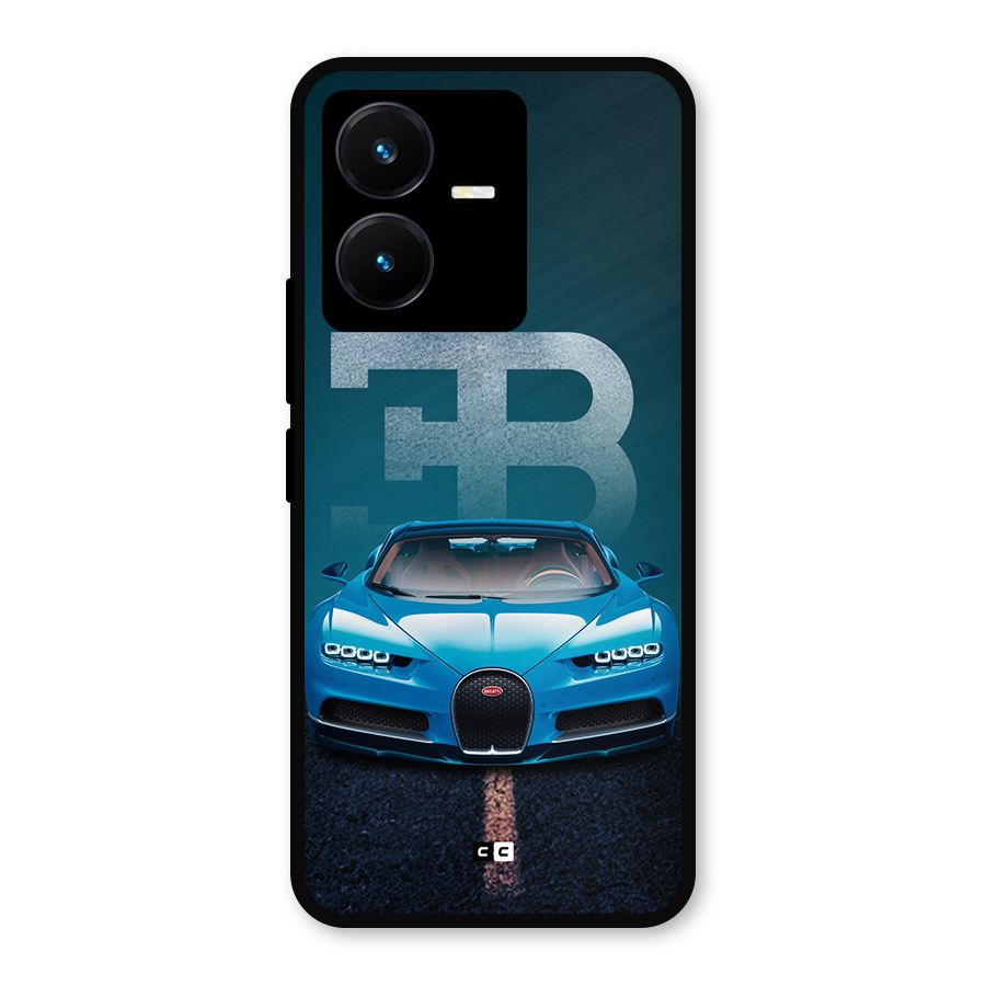Wonderful Supercar Metal Back Case for Vivo Y22