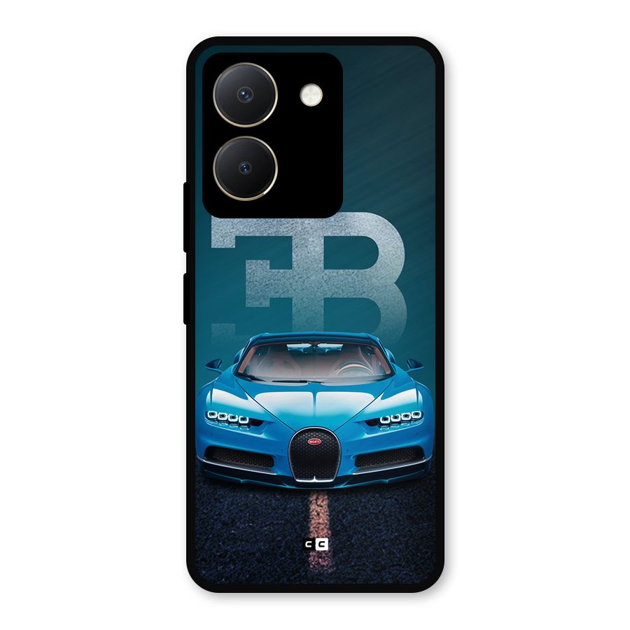 Wonderful Supercar Metal Back Case for Vivo Y36