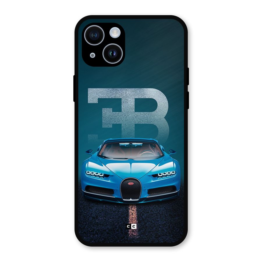 Wonderful Supercar Metal Back Case for iPhone 14