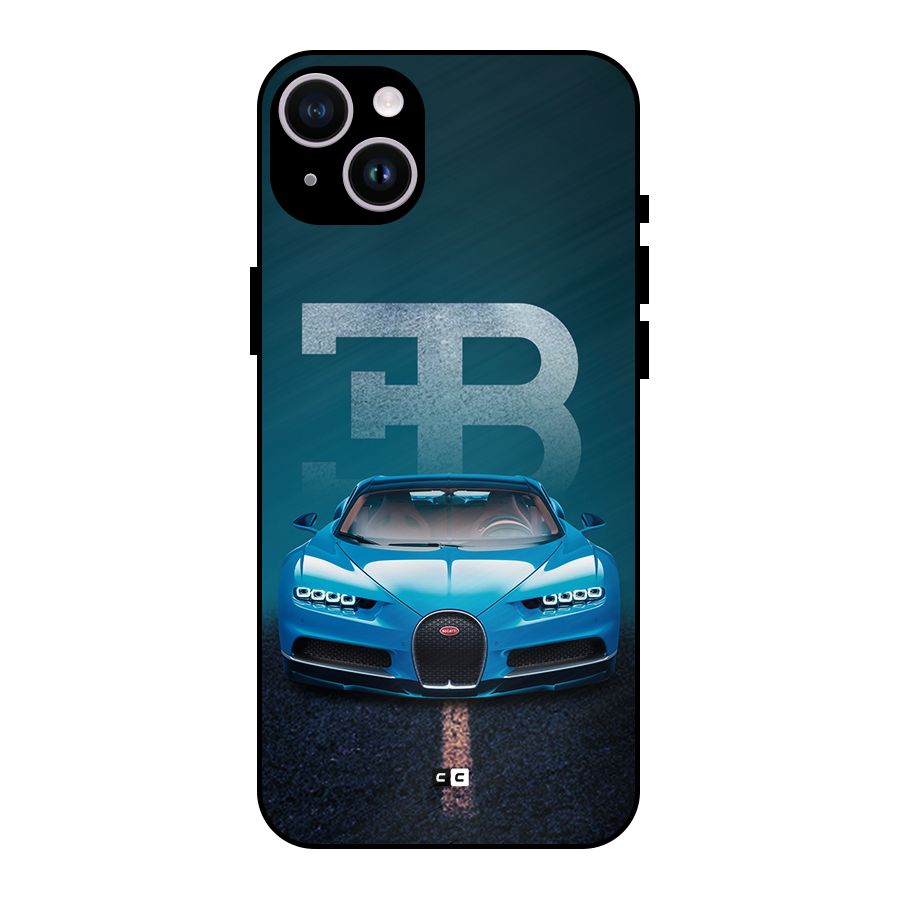 Wonderful Supercar Metal Back Case for iPhone 14 Plus