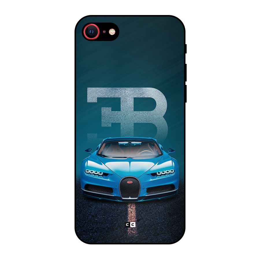 Wonderful Supercar Metal Back Case for iPhone SE 2020