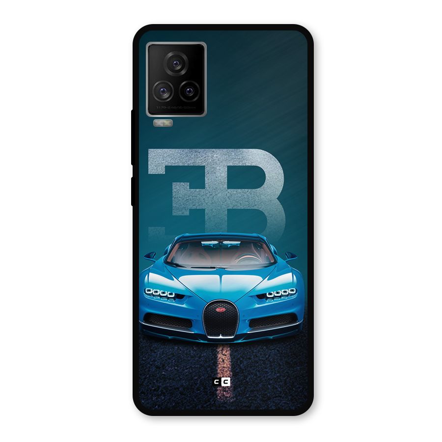 Wonderful Supercar Metal Back Case for iQOO 7 Legend 5G