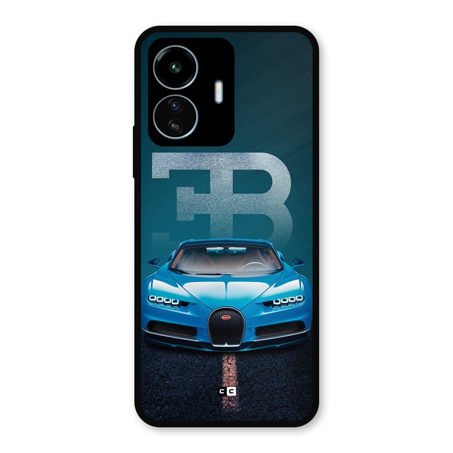 Wonderful Supercar Metal Back Case for vivo iQOO Z6 Lite 5G
