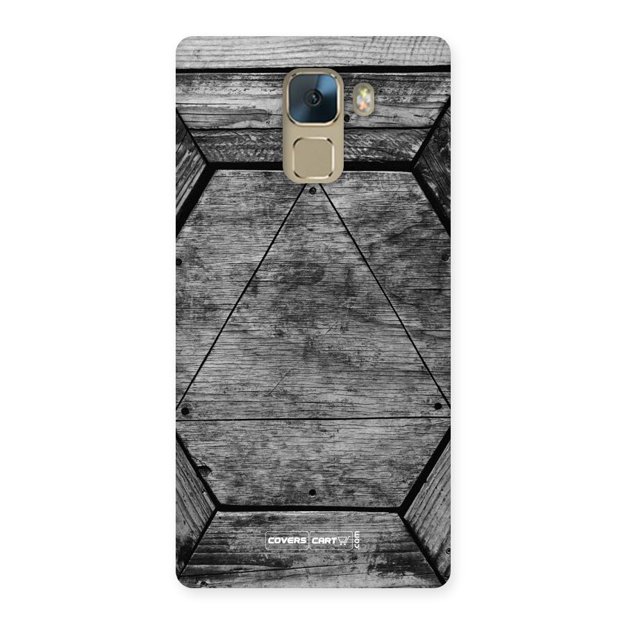 Wooden Hexagon Back Case for Huawei Honor 7
