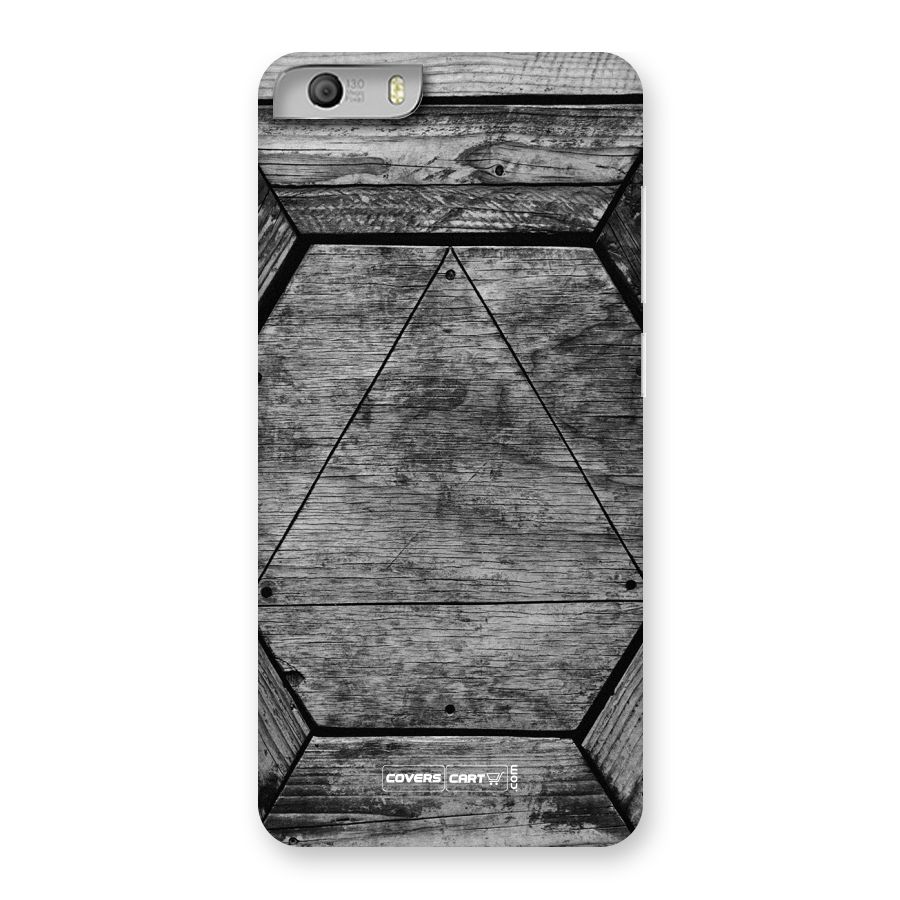 Wooden Hexagon Back Case for Micromax Canvas Knight 2