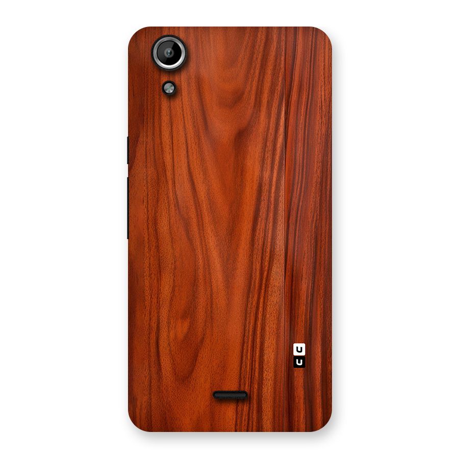 Wooden Texture Printed Back Case for Canvas Selfie Lens Q345