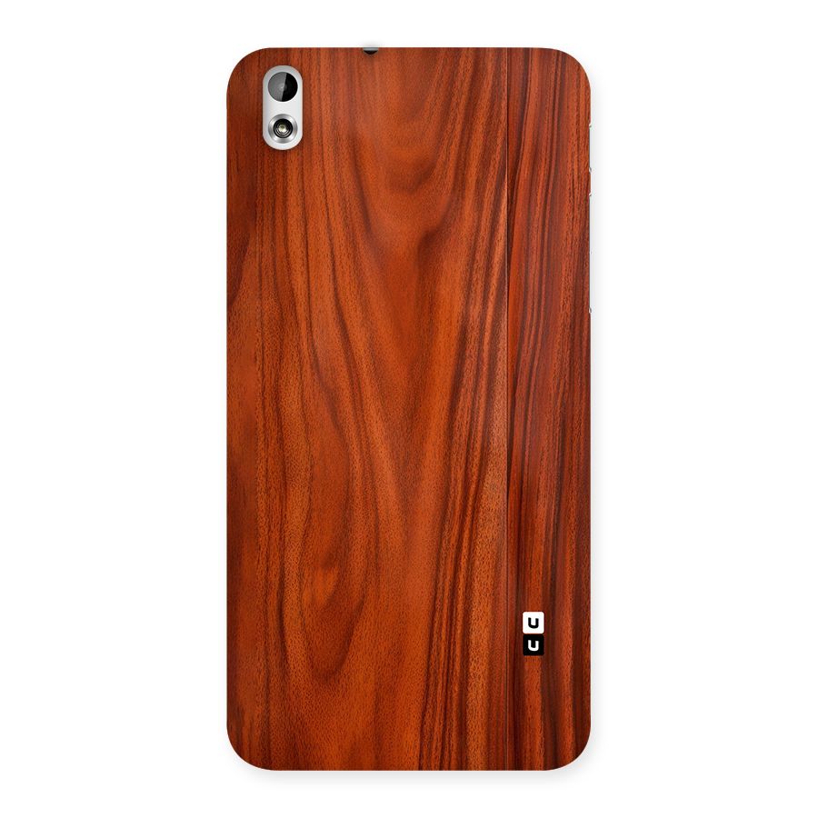 Wooden Texture Printed Back Case for Desire 816g