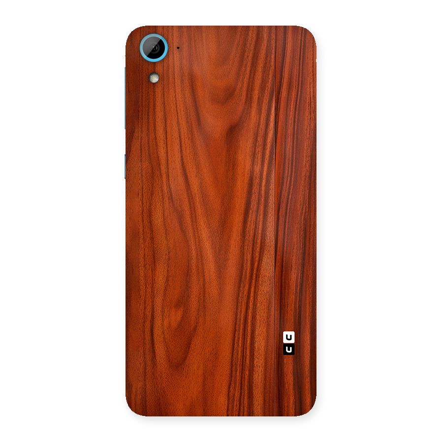 Wooden Texture Printed Back Case for Desire 826