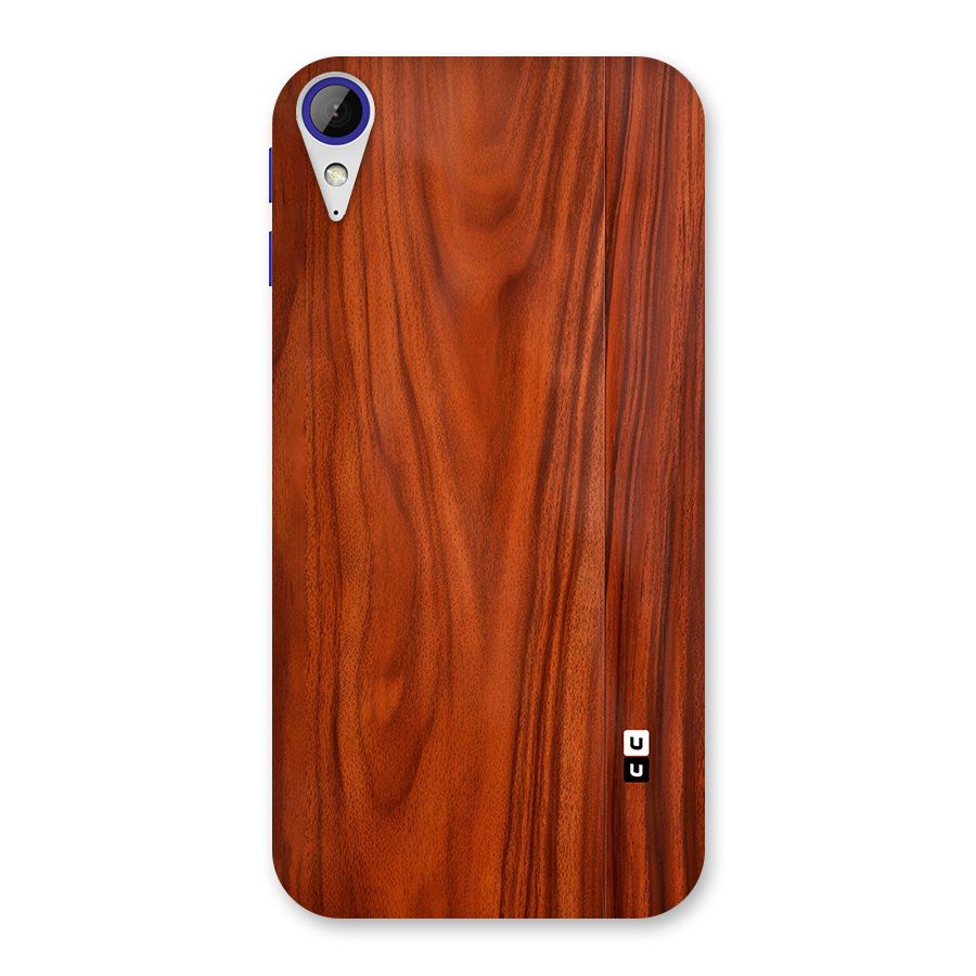 Wooden Texture Printed Back Case for Desire 830