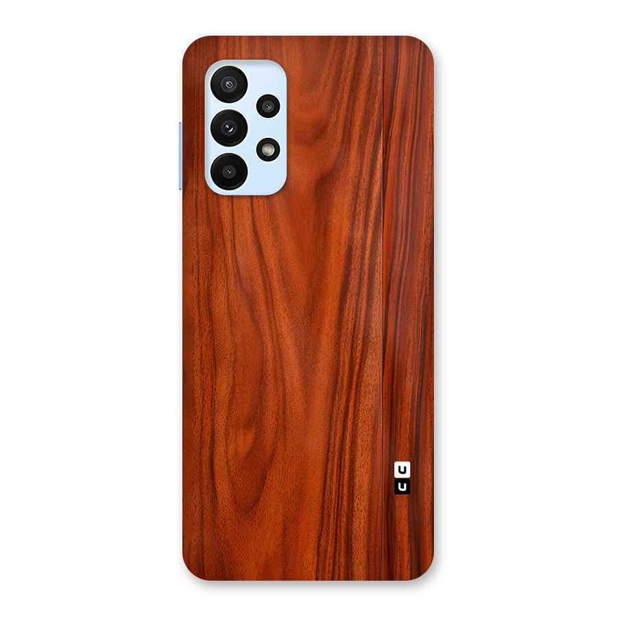 Wooden Texture Printed Back Case for Galaxy A23