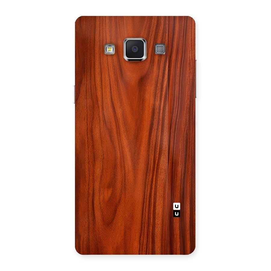 Wooden Texture Printed Back Case for Galaxy A5
