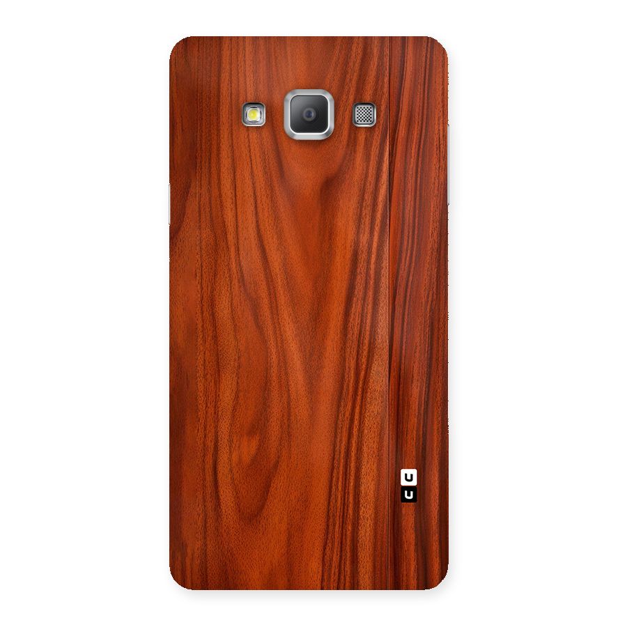 Wooden Texture Printed Back Case for Galaxy A7