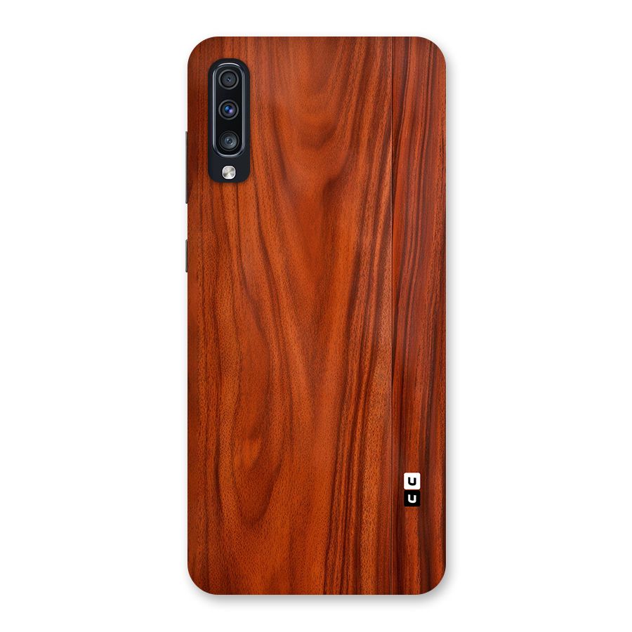 Wooden Texture Printed Back Case for Galaxy A70