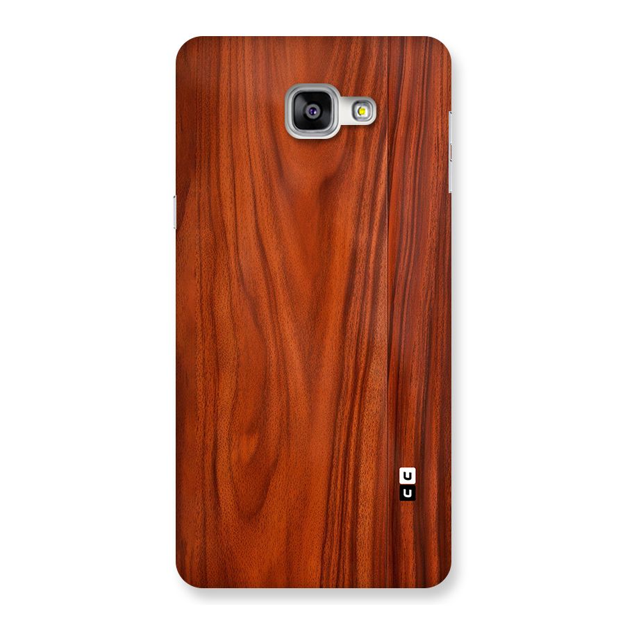 Wooden Texture Printed Back Case for Galaxy A9
