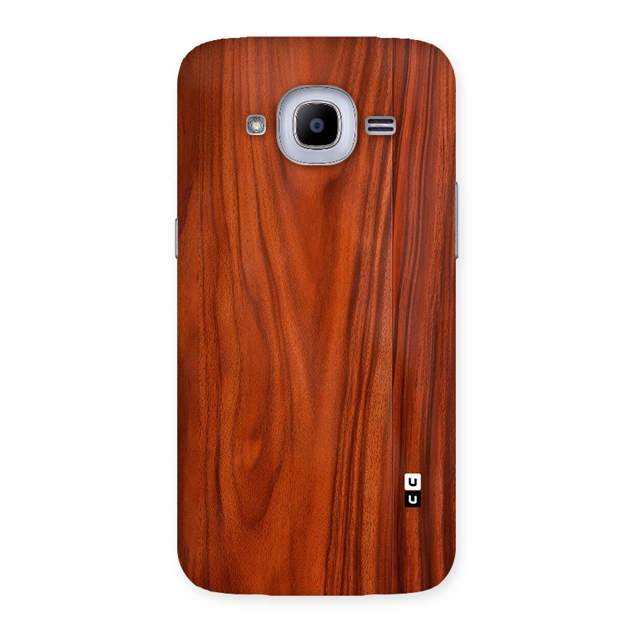 Wooden Texture Printed Back Case for Galaxy J2 2016
