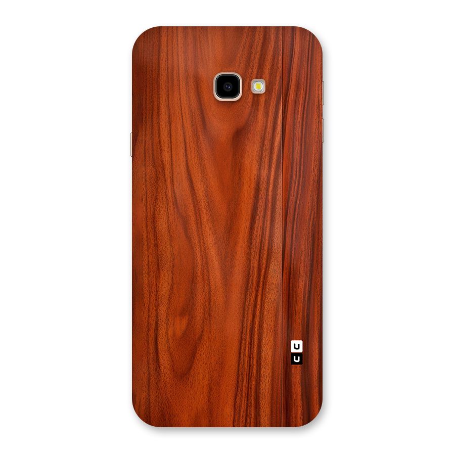 Wooden Texture Printed Back Case for Galaxy J4 Plus