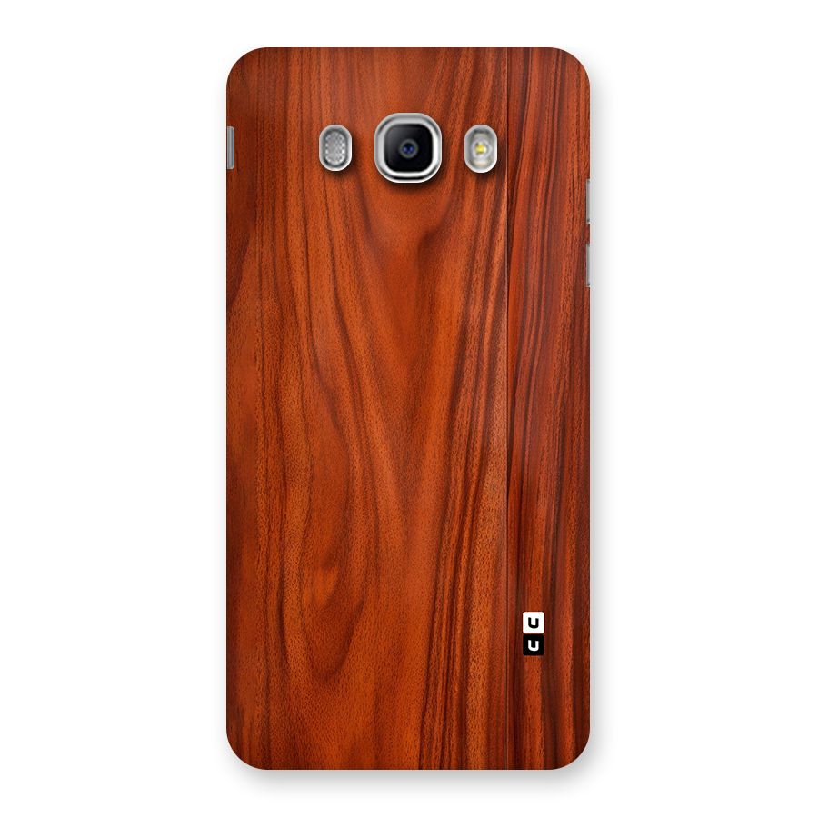 Wooden Texture Printed Back Case for Galaxy J5 2016