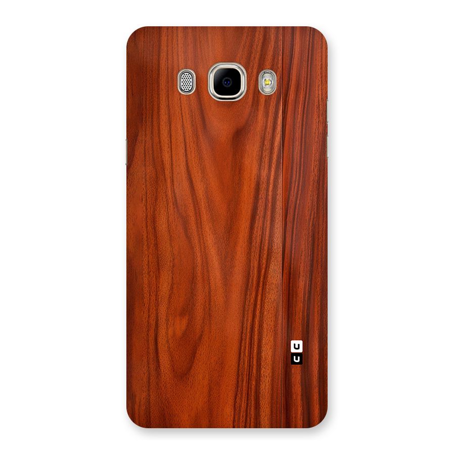 Wooden Texture Printed Back Case for Galaxy J7 2016