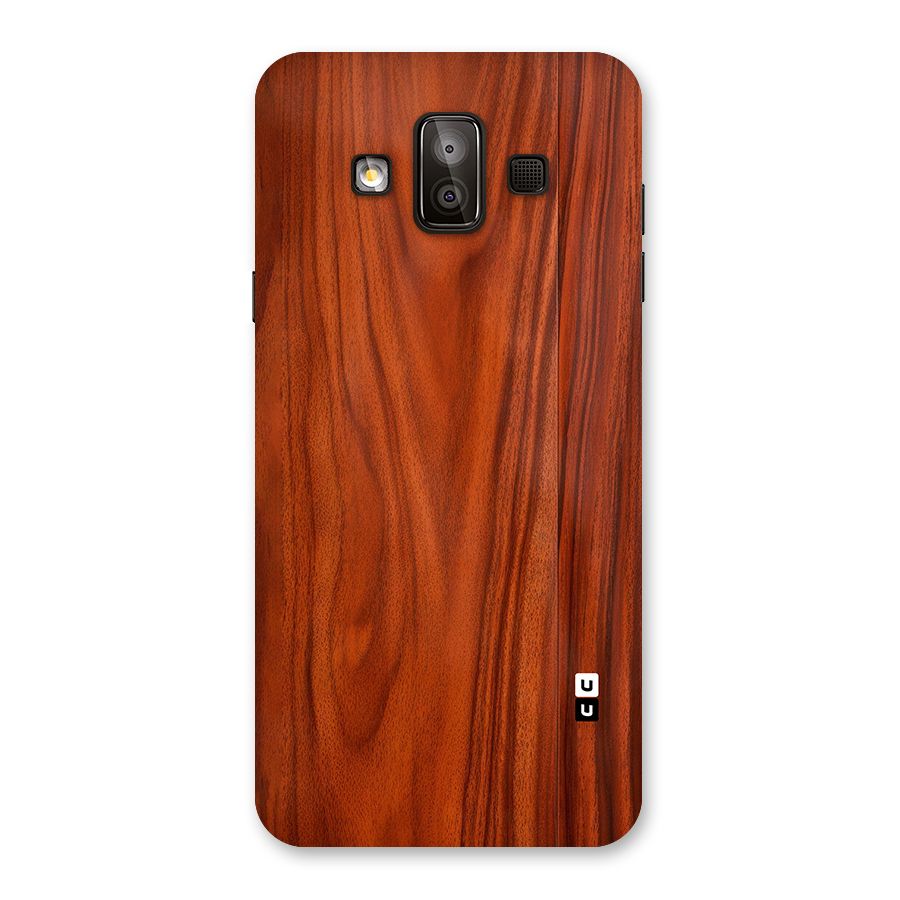 Wooden Texture Printed Back Case for Galaxy J7 Duo