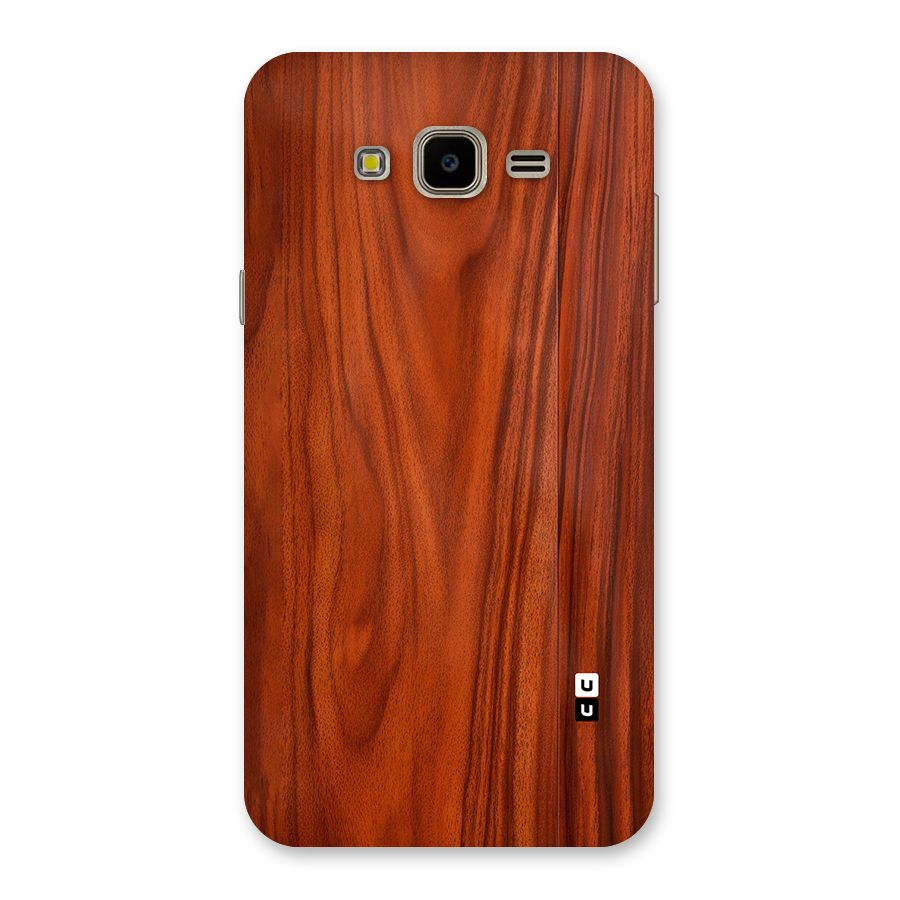 Wooden Texture Printed Back Case for Galaxy J7 Nxt