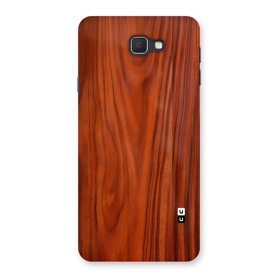 Wooden Texture Printed Back Case for Galaxy J7 Prime