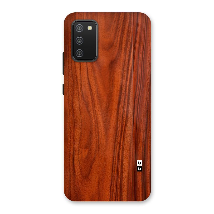 Wooden Texture Printed Back Case for Galaxy M02s