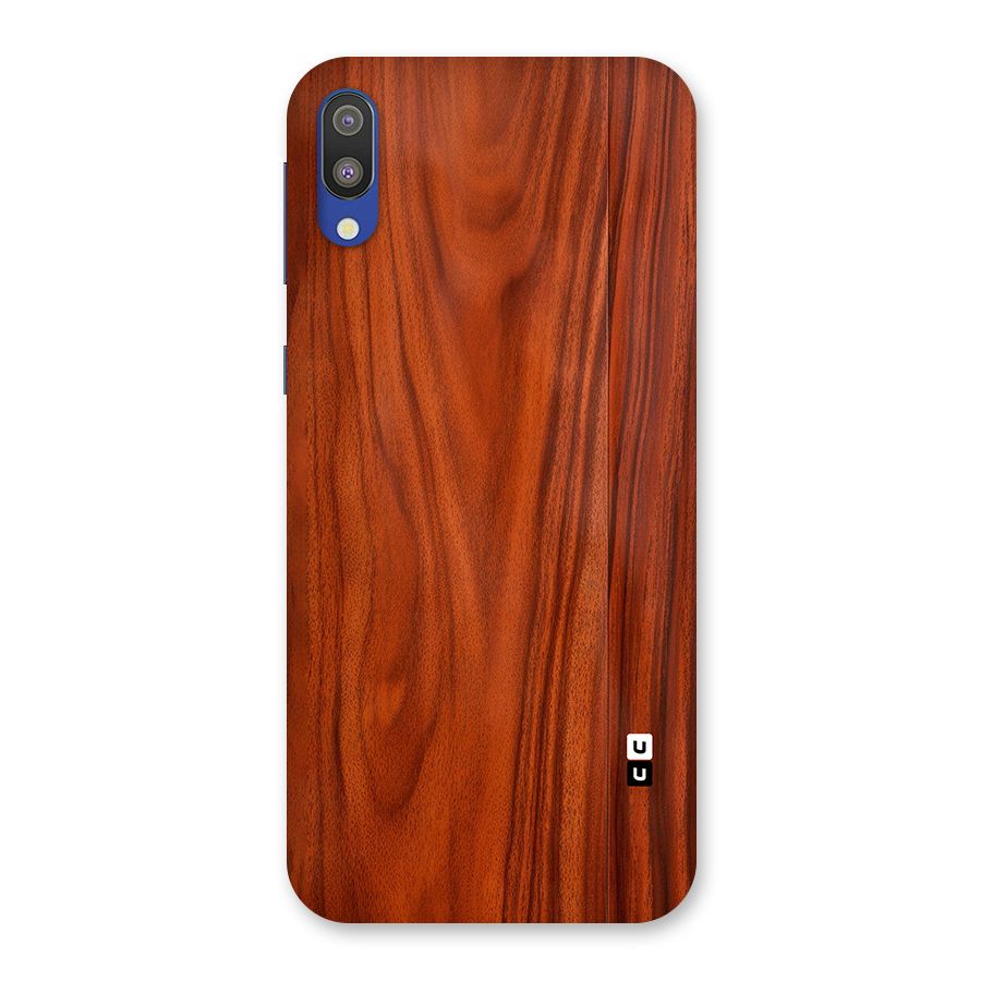 Wooden Texture Printed Back Case for Galaxy M10