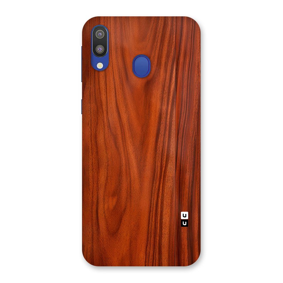 Wooden Texture Printed Back Case for Galaxy M20