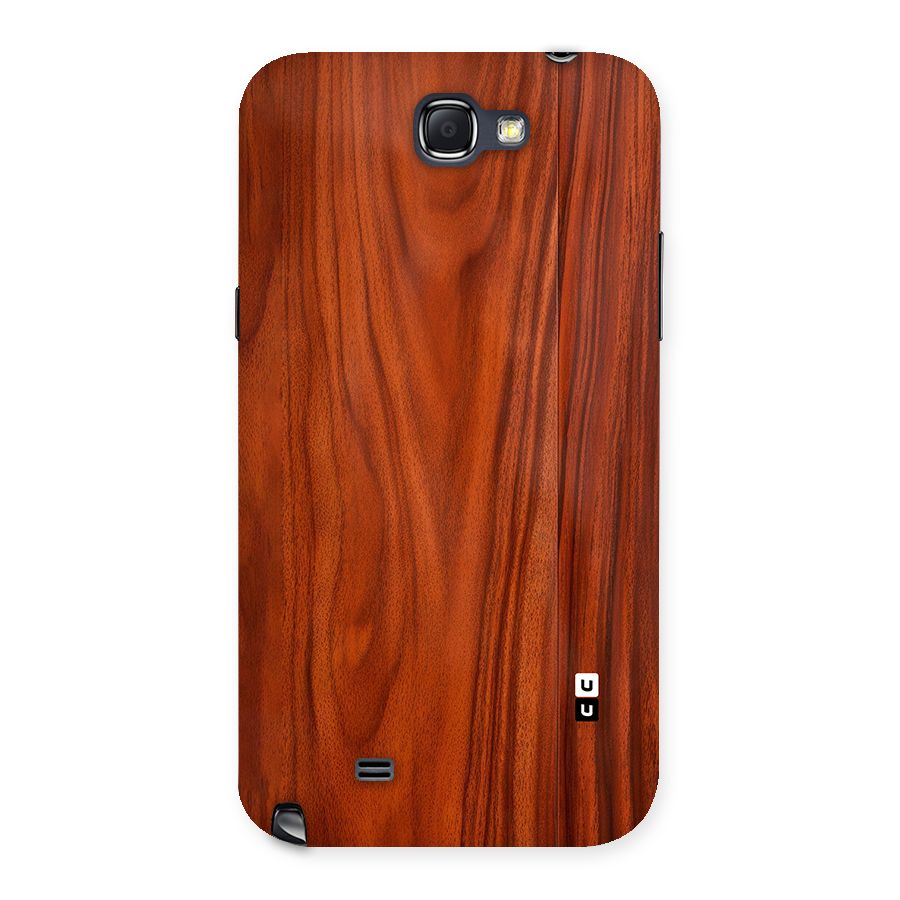 Wooden Texture Printed Back Case for Galaxy Note 2