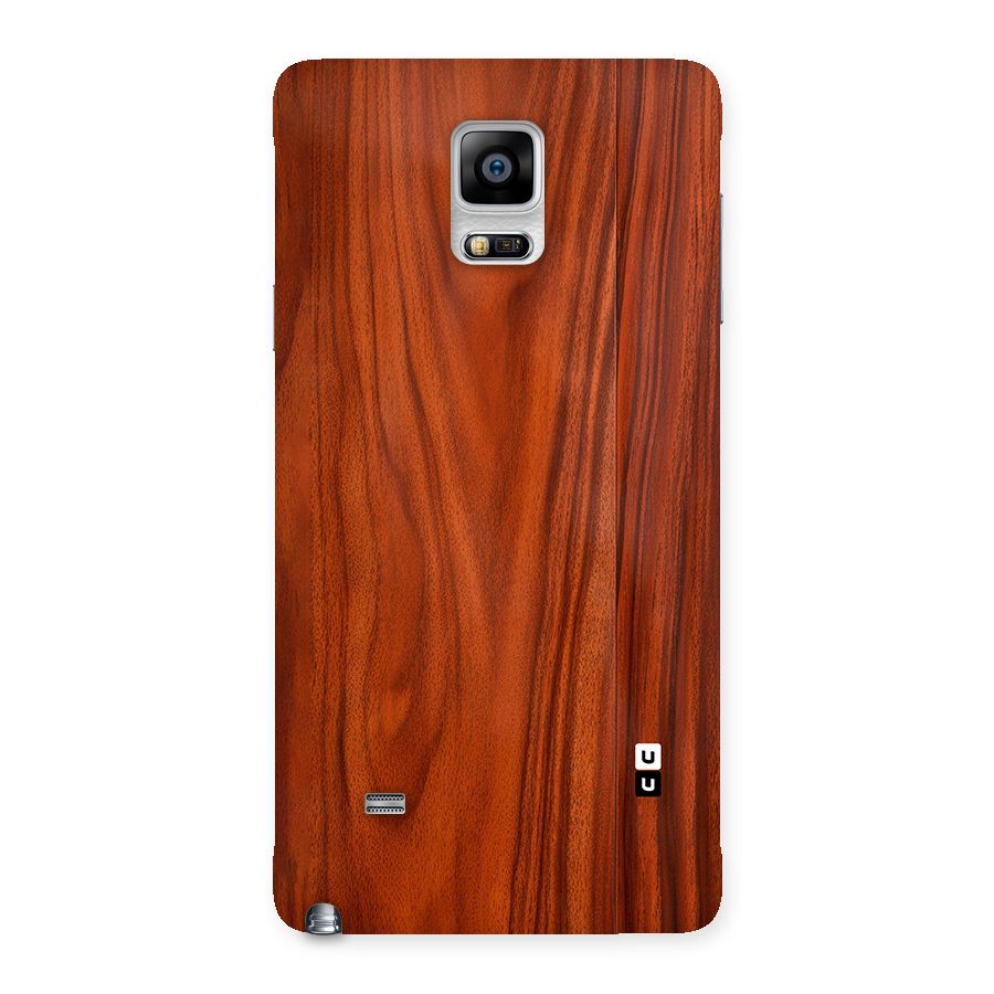 Wooden Texture Printed Back Case for Galaxy Note 4