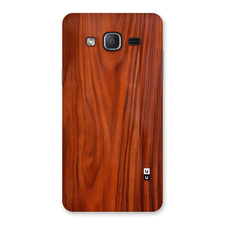 Wooden Texture Printed Back Case for Galaxy On7 2015