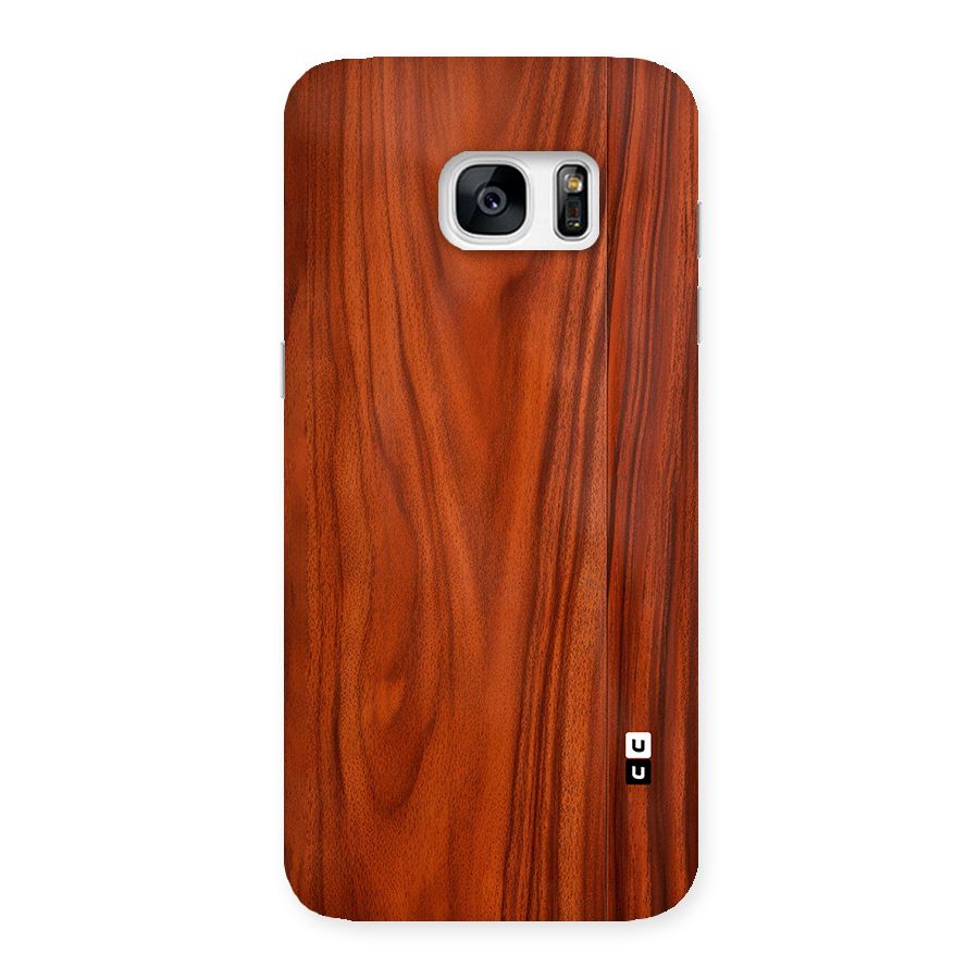 Wooden Texture Printed Back Case for Galaxy S7 Edge