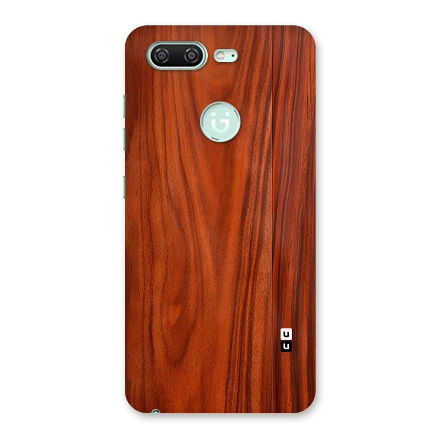 Wooden Texture Printed Back Case for Gionee S10