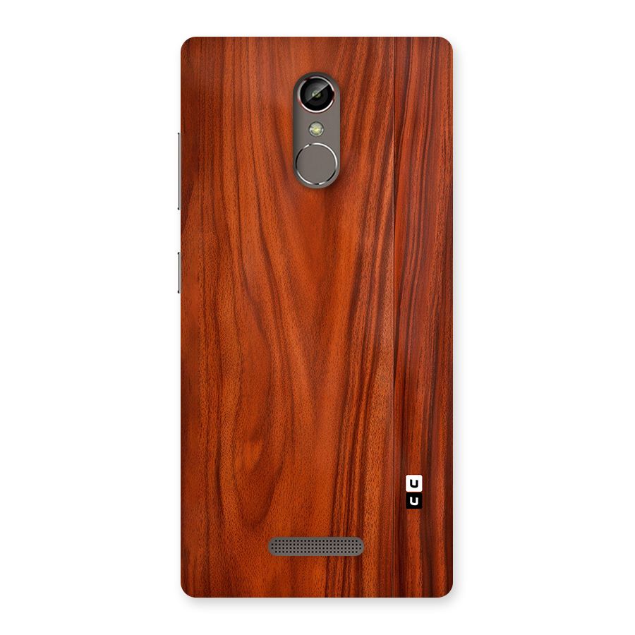 Wooden Texture Printed Back Case for Gionee S6s