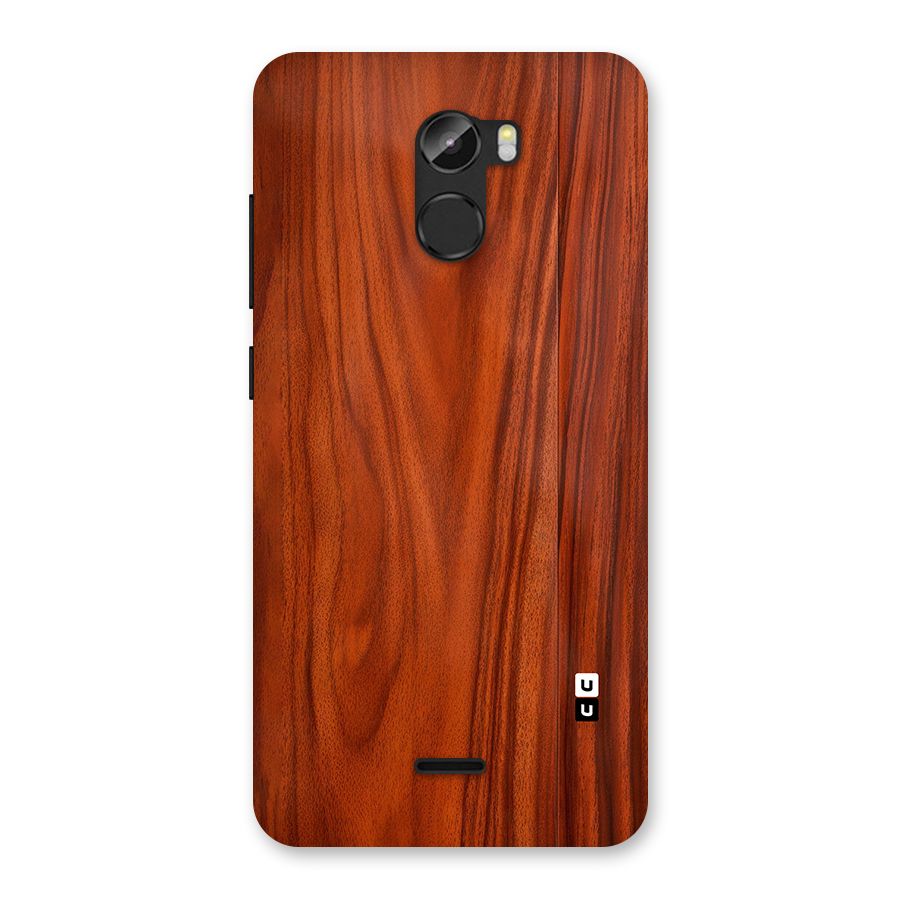 Wooden Texture Printed Back Case for Gionee X1