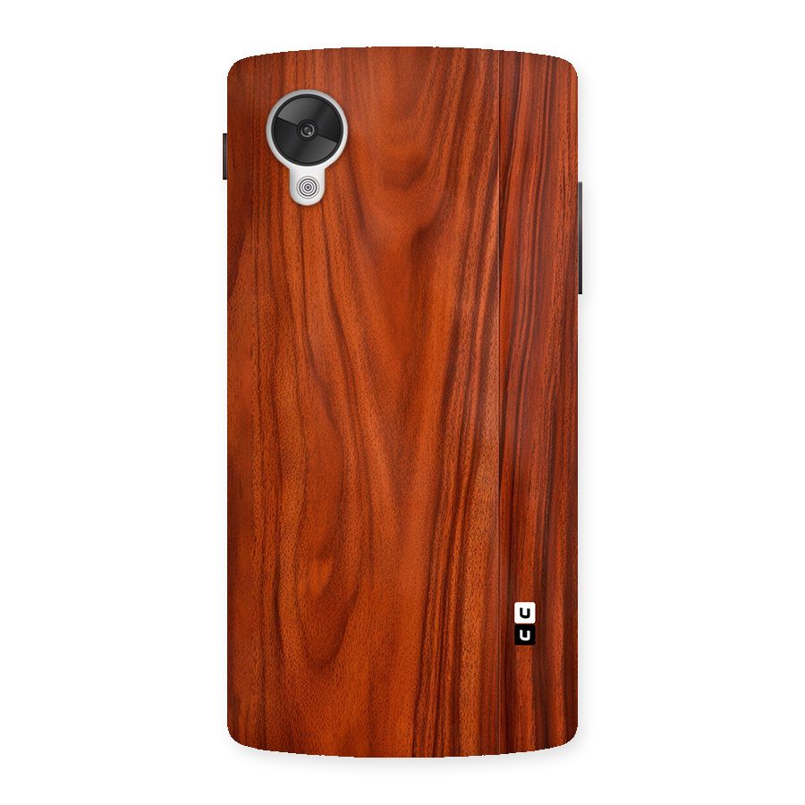 Wooden Texture Printed Back Case for Google Nexus 5
