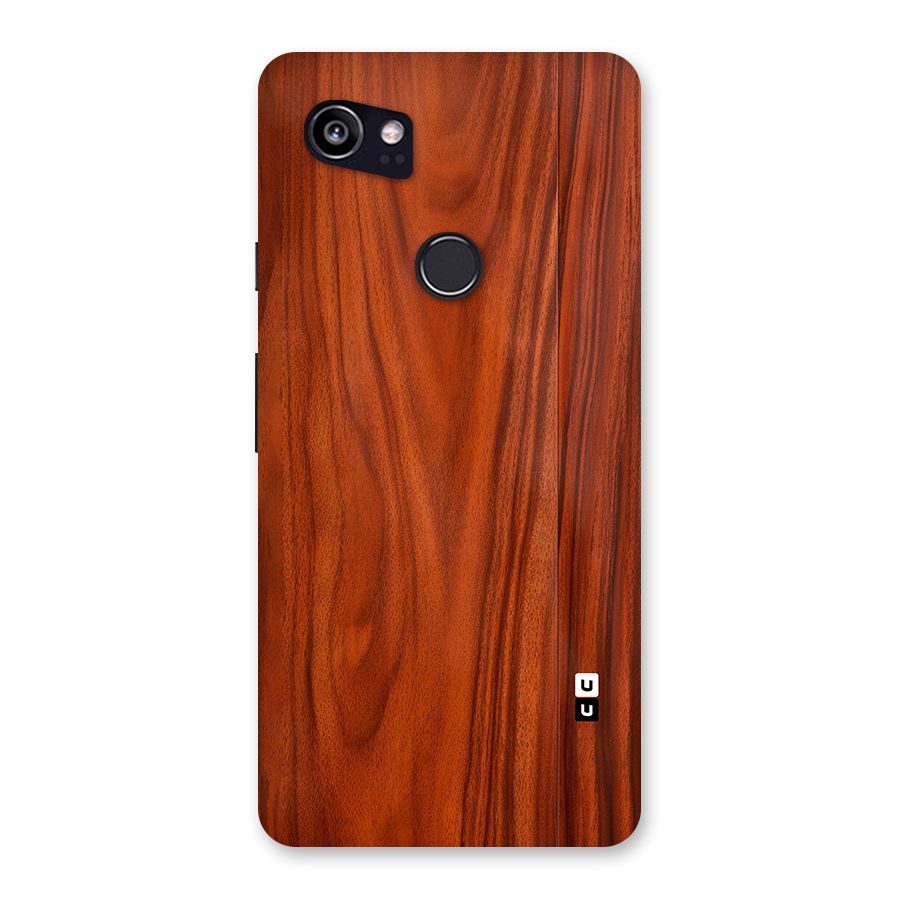 Wooden Texture Printed Back Case for Google Pixel 2 XL