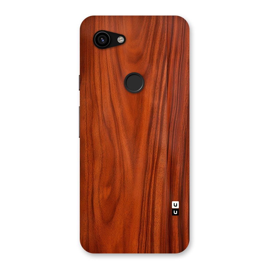 Wooden Texture Printed Back Case for Google Pixel 3a