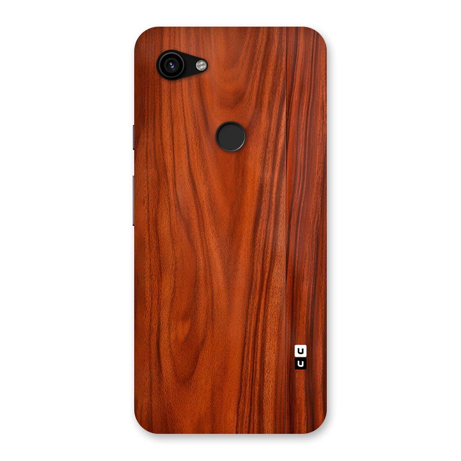 Wooden Texture Printed Back Case for Google Pixel 3a XL