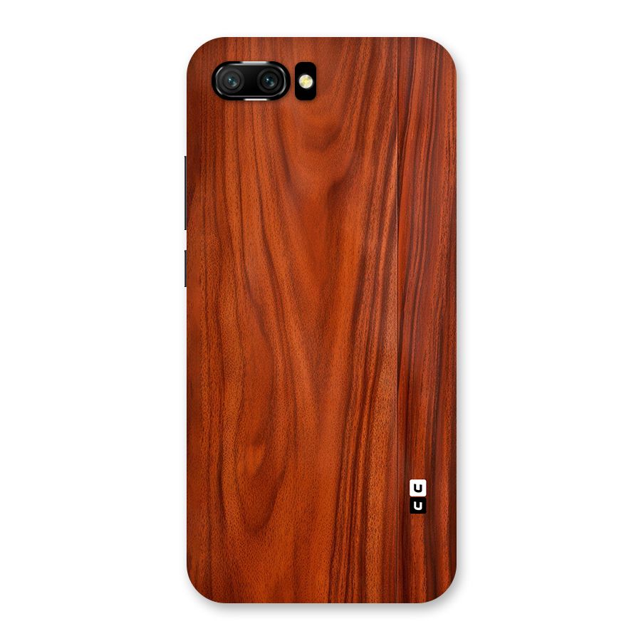 Wooden Texture Printed Back Case for Honor 10