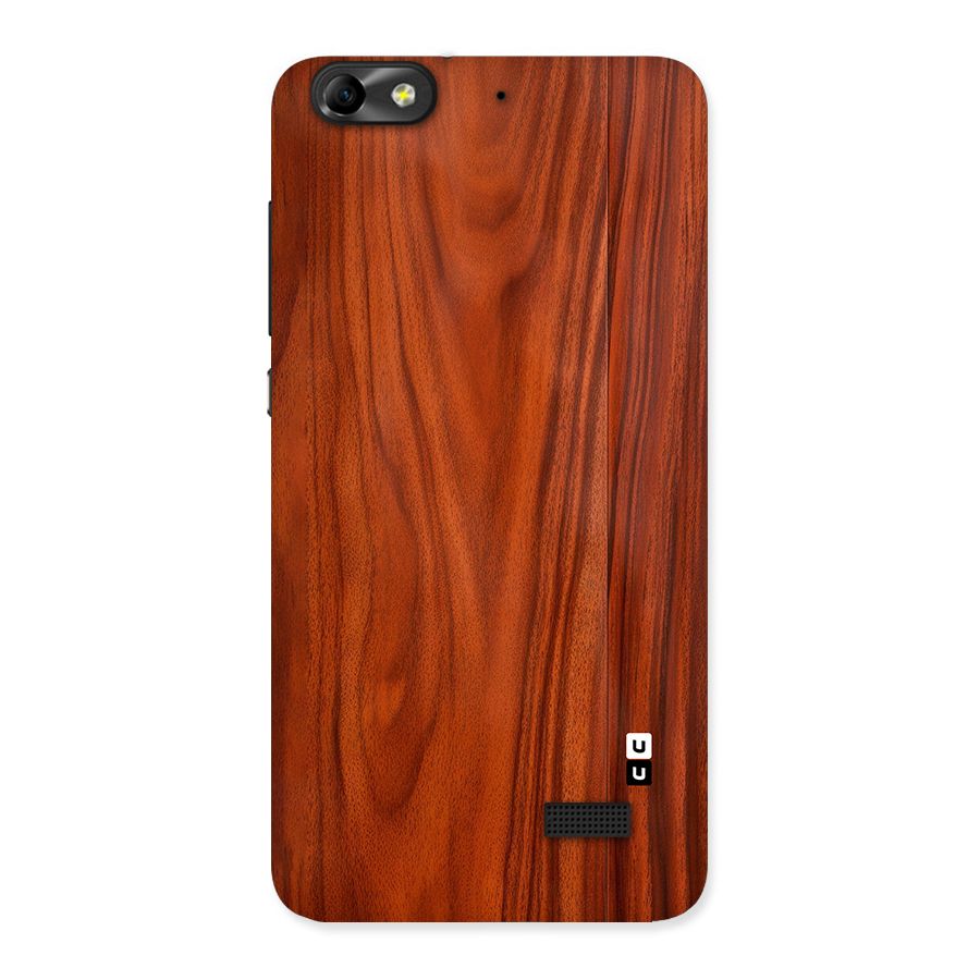Wooden Texture Printed Back Case for Honor 4C