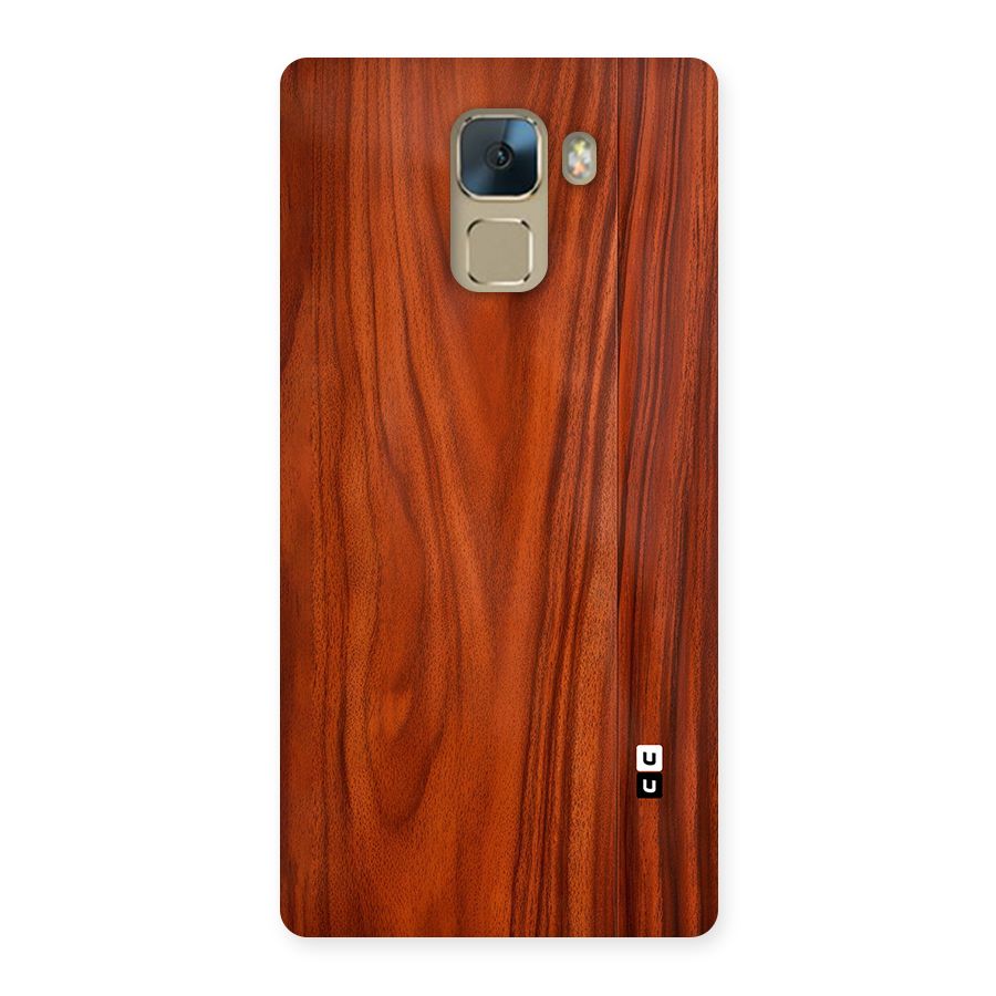 Wooden Texture Printed Back Case for Honor 7